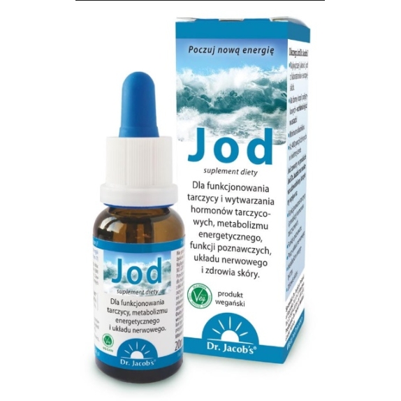 Dr Jacobs Jod krople 20 ml cena 25,90zł