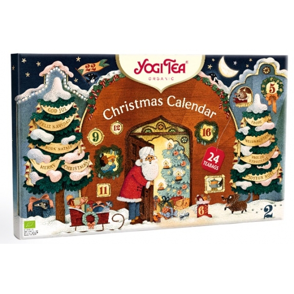 Zestaw 24 saszetki Kalendarz Adwentowy (Christmas Calendar) Yogi Tea cena 50,55zł