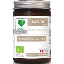 BeOrganic Maca BIO 500 mg 100 tabletek Aliness