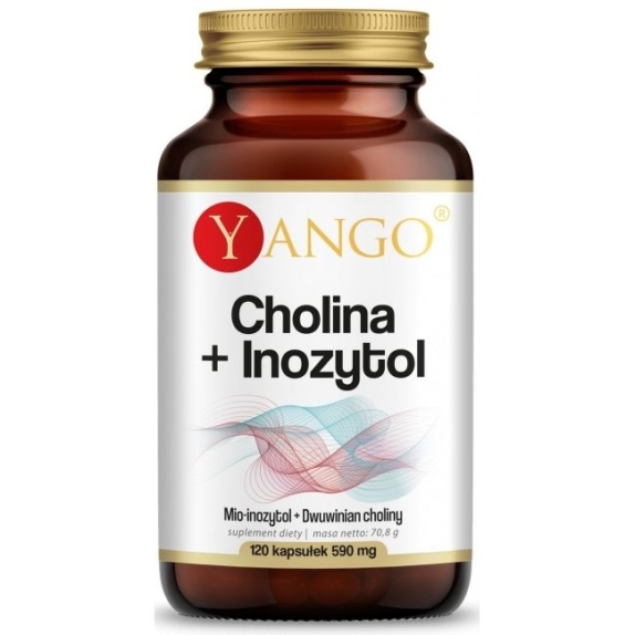 Yango Cholina + Inozytol 90 kapsułek cena 10,50$