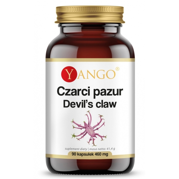 Yango Czarci pazur Devil's claw 90 kapsułek  cena 32,50zł