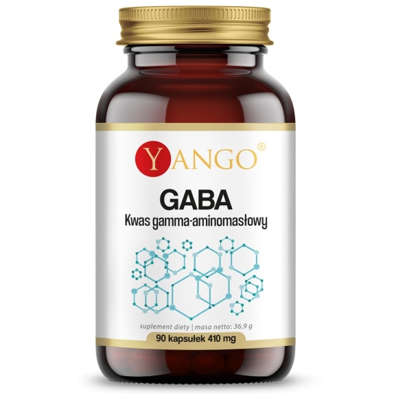 GABA Kwas gamma-aminomasłowy 90 kapsułek Yango cena 29,90zł