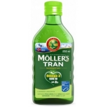 Mollers Tran Norweski jabłkowy 250 ml