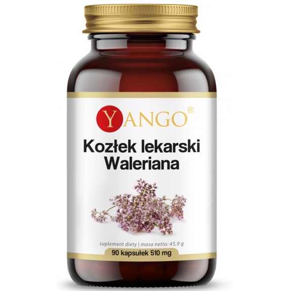 Yango Kozłek lekarski Waleriana 90 kapsułek cena 42,90zł