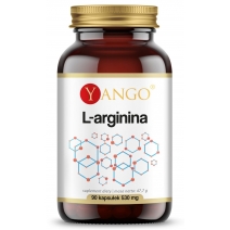 Yango L-arginina 90 kapsułek