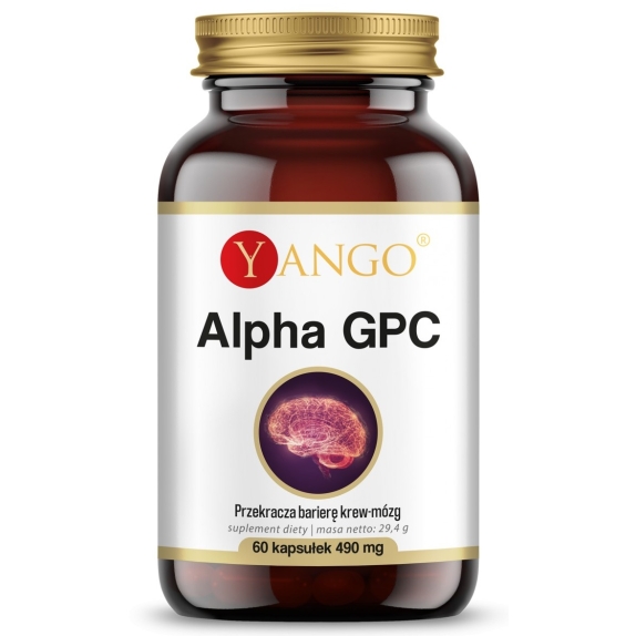 Alpha GPC 60 kapsułek Yango cena 75,90zł