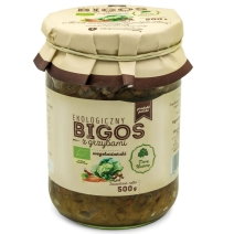 Bigos wegetariański z grzybami BIO 500 g Dary Natury