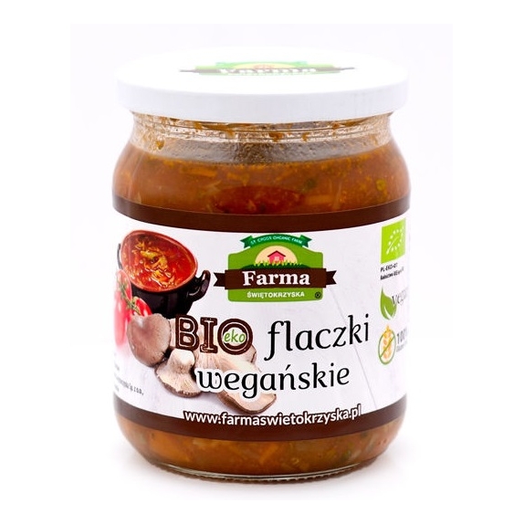 Flaczki wegańskie bezgl. 420 g BIO Farma Ś cena 11,81zł