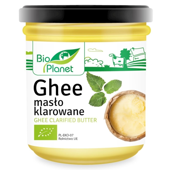 Masło klarowane ghee 250 g BIO Bio Planet cena 8,63$