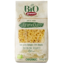 Makaron ditalini rigati 500 g BIO Granoro