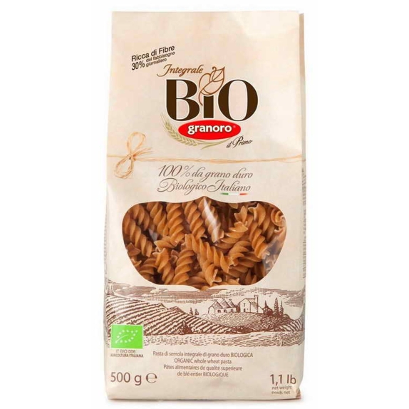 Makaron fusilli pełnoziarnisty 500 g BIO Granoro cena 6,15zł