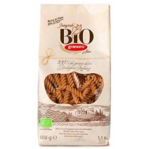 Makaron fusilli pełnoziarnisty 500 g BIO Granoro