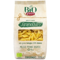 Makaron mezze penne rigate 500 g BIO Granoro