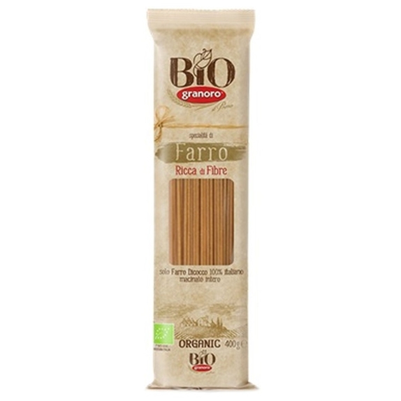 Makaron spaghetti orkiszowy 400 g BIO Granoro cena 9,49zł