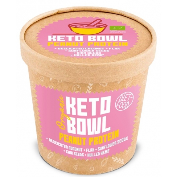 Alternatywa owsianki keto bowl o smaku kokosowym BIO 70 g Diet Food cena 7,97zł