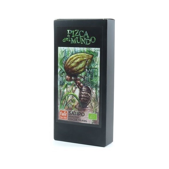 Kakao Satipo ziarna prażone fair trade BIO 100 g Pizca del mundo cena 17,99zł