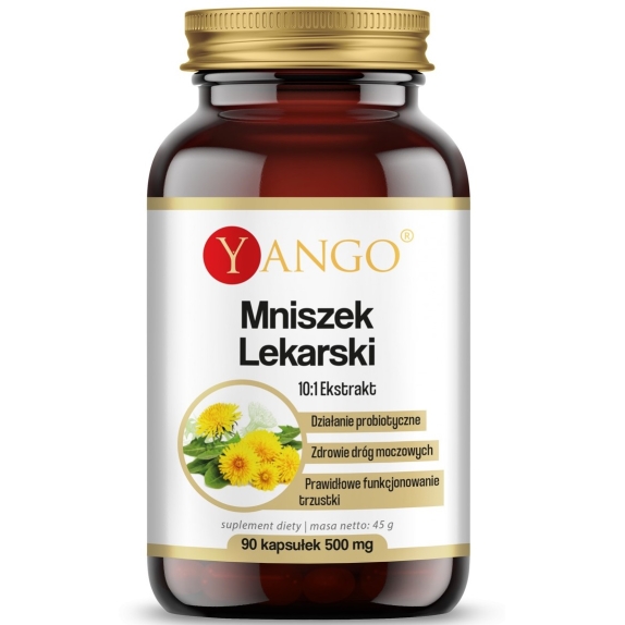 Yango Mniszek lekarski ekstrakt 10:1 90 kapsułek cena 10,23$