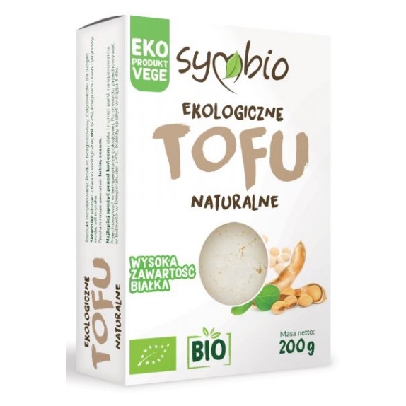 Tofu naturalne BIO 200 g Symbio cena 10,40zł