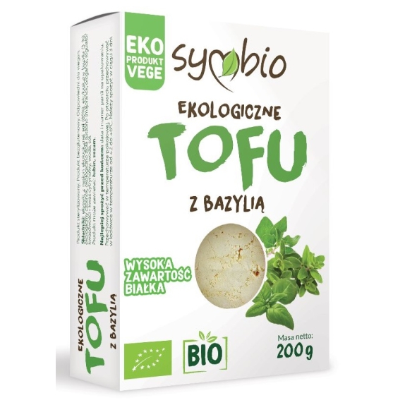 Tofu z bazylią BIO 200 g Symbio cena 12,08zł