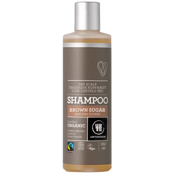 Urtekram szampon z brązowym cukrem do suchej skóry głowy 250 ml ECO cena €5,94
