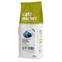Kawa ziarnista Arabica bezkofeinowa 100% Etiopia fair trade BIO 500 g Cafe Michel 
