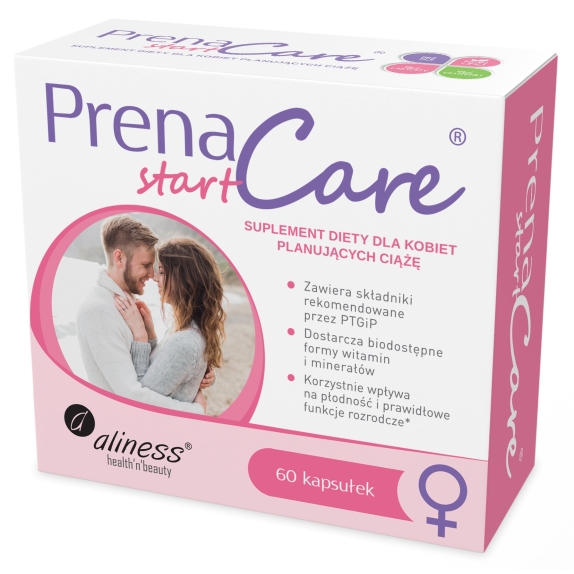 Aliness prenaCare® START dla kobiet 60 kapsułek cena 59,90zł