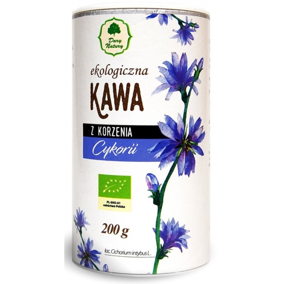 Kawa z korzenia cykorii BIO 200 g Dary Natury cena 18,99zł