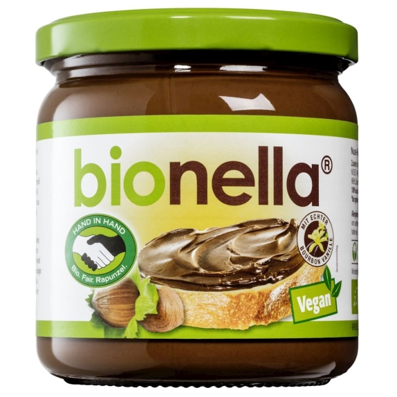 Krem orzechowo-czekoladowy vegan BIO 400 g Bionella cena 28,49zł