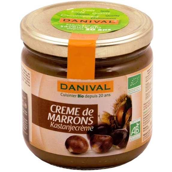 Krem z kasztanów jadalnych 380 g BIO Danival cena 8,58$