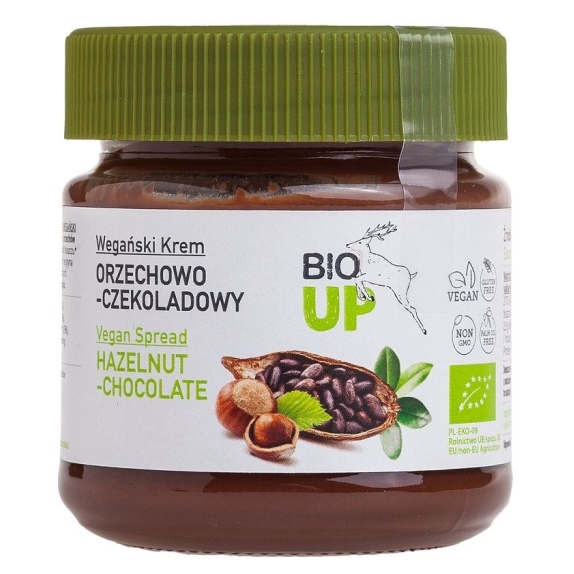 Krem orzechowo-czekoladowy bezglutenowy BIO 190 g Me Gusto (Bio up) cena 4,78$