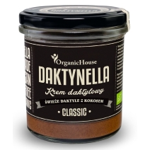 Krem kokosowo-daktylowy Daktynella classic bezglutenowy BIO 280 g Organic House