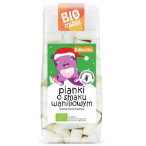 Pianki o smaku waniliowym bezglutenowe 120 g BIO Biominki EDYCJA ŚWIĄTECZNA cena 12,79zł