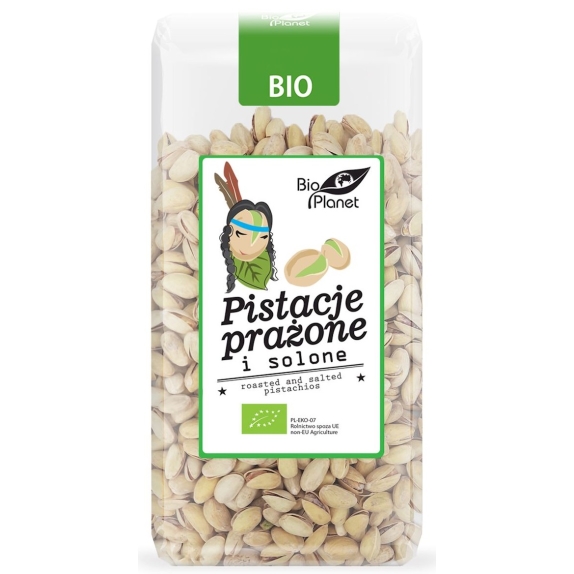 Pistacje prażone i solone 300 g BIO Bio Planet  cena €7,71