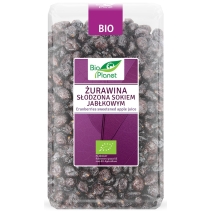 Żurawina słodzona sokiem jabłkowym 1 kg BIO Bio Planet