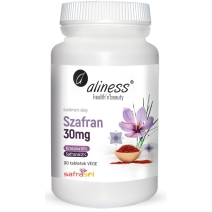 Aliness szafran safrasol 2%/10% 30 mg 90 vege tabletek