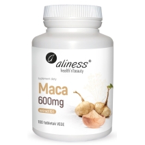 Aliness maca ekstrakt 10:1 600 mg 100 vege tabletek