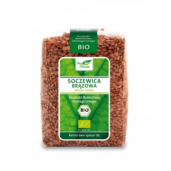 Soczewica brązowa 400 g BIO Bio Planet cena 8,55zł