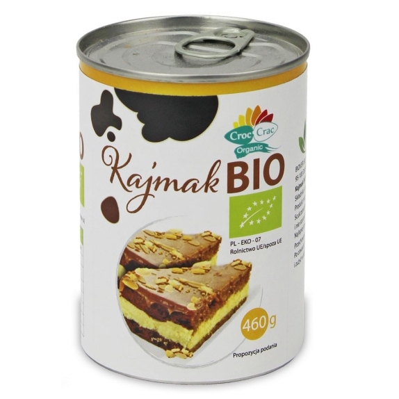 Kajmak masa krówkowa 460 g (puszka) BIO Croc-Crac Bioveri cena 4,09zł