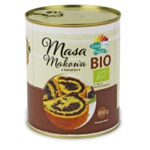 Masa makowa z bakaliami 850 g Croc-Crac BIO Bioveri 