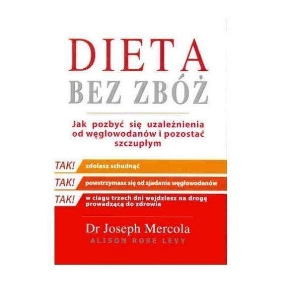 Książka "Dieta bez zbóż" Mercola Joseph cena €6,45