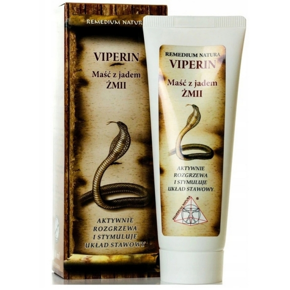 Viperin maść z jadem żmii 75ml Remedium Remedium Natura cena €3,85