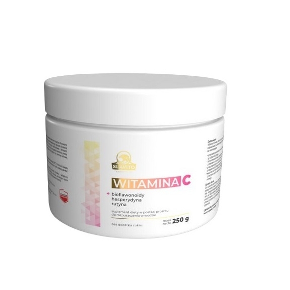 Slavito Witamina C z Bioflawonoidami Dr Czerniak 500 g cena 98,00zł