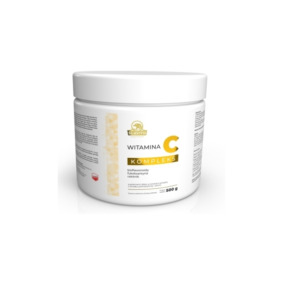 Slavito Witamina C z Bioflawonoidami Dr Czerniak 500 g cena 104,90zł