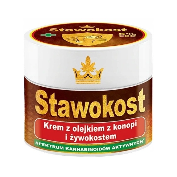 Stawokost Krem Żywokostowy z Konopią i CBD 50 ml Asepta cena €15,83