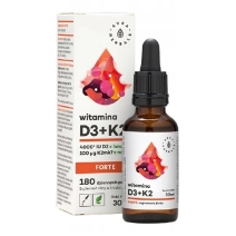 Witamina D3 4000 + K2 MK7 Forte 30 ml Aura Herbals