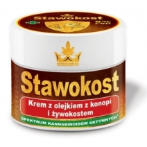 Stawokost Krem Żywokostowy z Konopią i CBD 150 ml Asepta