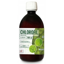 Organis czysty Chlorofil w płynie smak miętowy 500ml