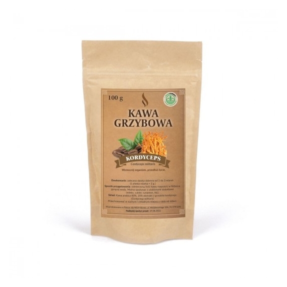 Raw Forest Kawa Grzybowa z kordycepsem 100 g cena €20,16