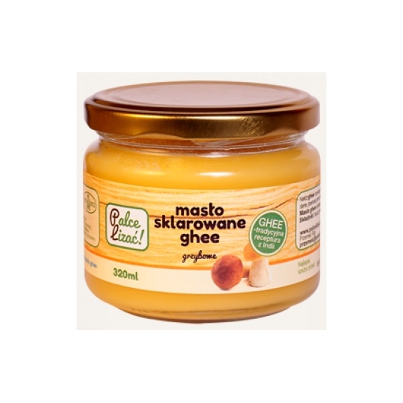 Masło sklarowane Ghee grzybowe 320 ml Palce Lizać cena 6,97$