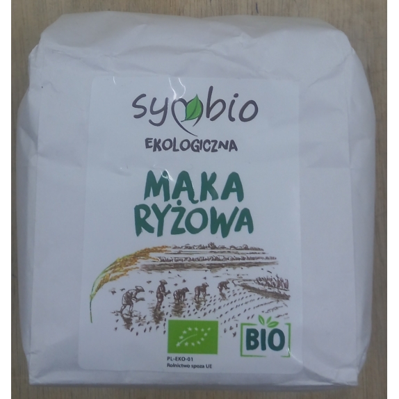 Mąka ryżowa BIO 500 g Symbio cena 2,27$